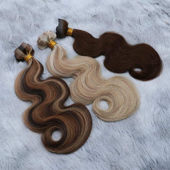 Seamless Clip In Human Hair Extensions