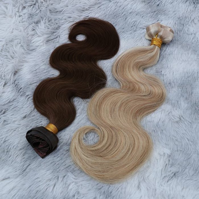 Seamless Clip In Human Hair Extensions