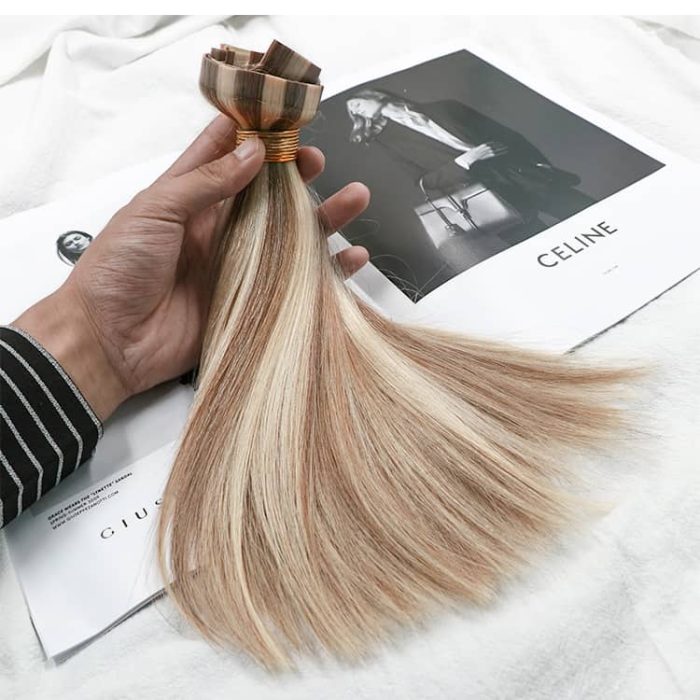 Pu Clip In Hair Extensions
