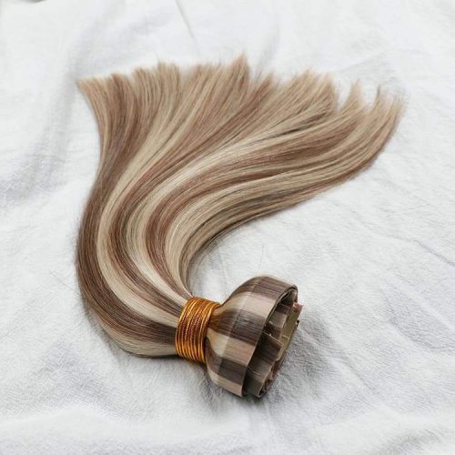 PU Clip In Hair Extensions
