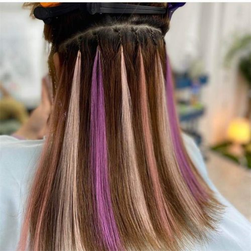 Feather Human Hair Extensions