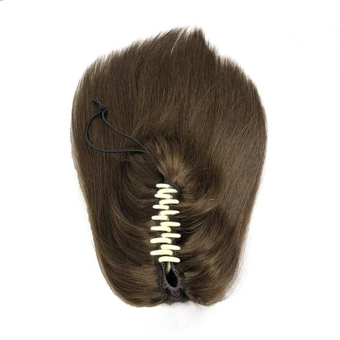 Real Hair Claw Clip Ponytail