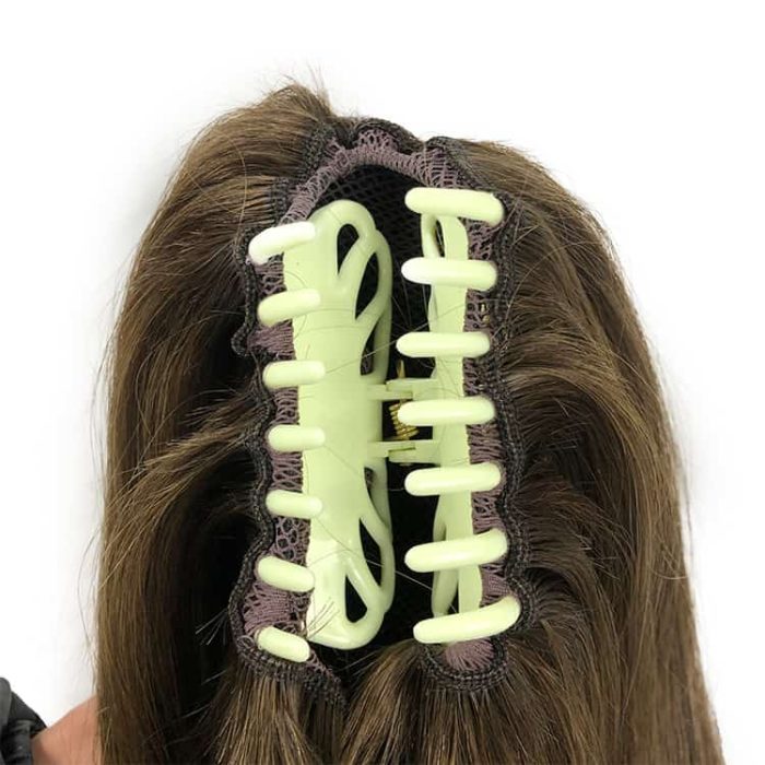Real Hair Claw Clip Ponytail