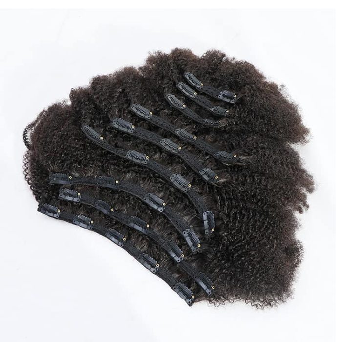 Lace Weft Clip In Hair Extensions