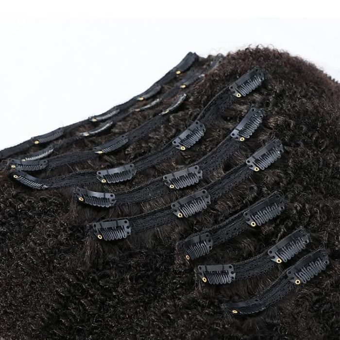 Lace Weft Clip In Hair Extensions