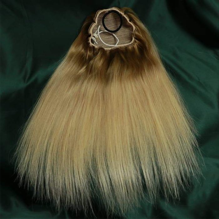 Blonde Drawstring Ponytail Hair Extensions