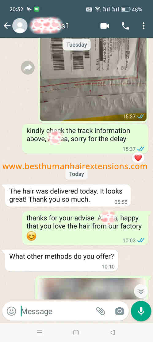 Review From Hair Extensions Wholesale4