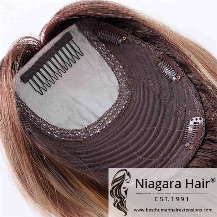 Human Hair Silk Base Topper05