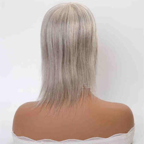 Gray Human Hair Toppers05